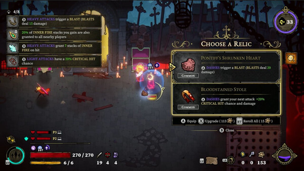 Wrath of God final boss in 33 Immortals